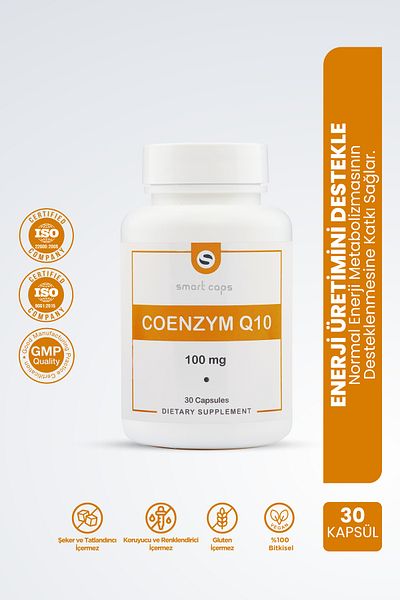 Smartcaps Coenzyme Q10 30 Capsules
