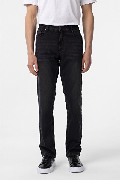 SÜVARİ Siyah Regular Denim Pantolon