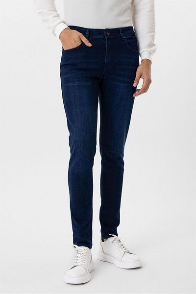 SÜVARİ Μπλε τζιν παντελόνι Super Slim Fit