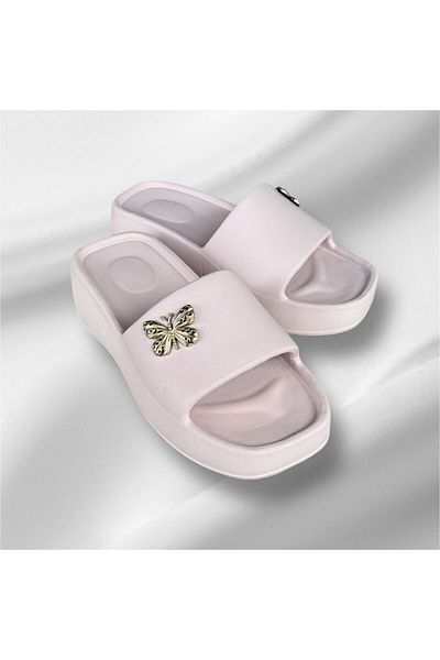 monapicco Women's Orthopedic Soft Light Wedge Heel Beach Pool Daily Slippers