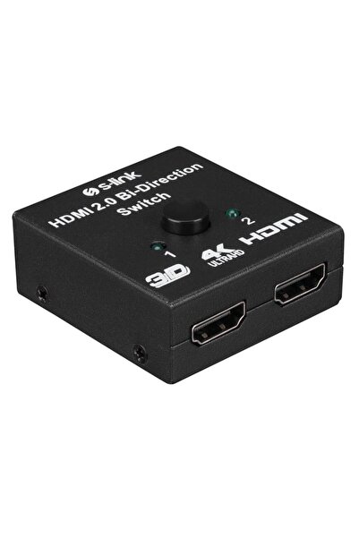 S-LINK SL-LU613 2'Lİ HDMI 2 Yönlü çoklayıcı switch
