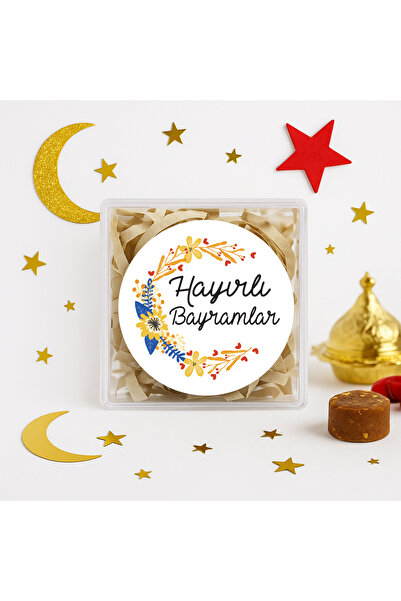 repro design Autocolant adeziv de 4 cm pentru Eid Felicitari 24 de bucati, et...