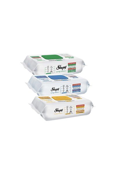 Sleepy Easy Clean White Soap Added+Bleach Added+Arab Soap Added 3X100 (300 Sheets)
