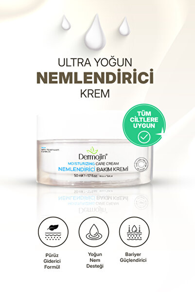 Dermojin Nemlendirici Bakım Kremi 50 ml