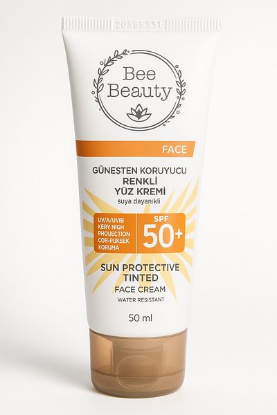 Bee Beauty Beebeauty Sunscreen Tinted Face Cream 50Spf