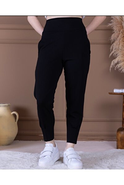 Kinzi Плисирани панталони с кафяви крачоли