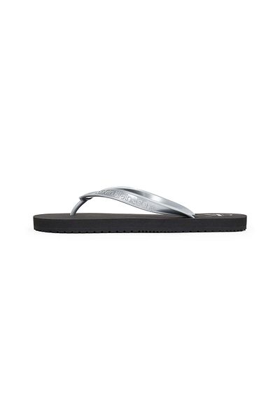 Calvin Klein Delhi Women's Flip Flops Black/Silver