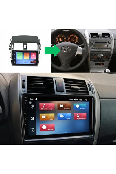 For-X Toyota Corolla Android Multimedya Sistemi 4-64 For-X (2007-2013)