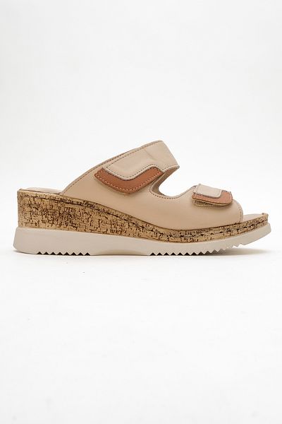 Ataköy Ayakkabı Women's Leather Slippers