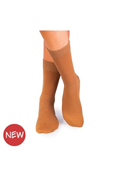 Pirin Hill Κάλτσες χαμηλής συμπίεσης για διαβητικούς Cappucino Brown