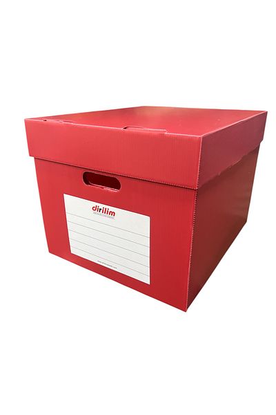 dirilim plastik Reliance Plastic Archive Box 42*35*30cm 5 Pieces Folder Capacity Folder Boxes Plastic Corrugated