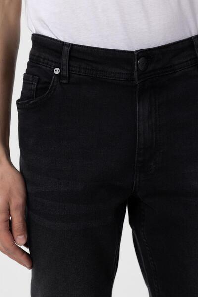 SÜVARİ Siyah Slim Fit Denim Pantolon