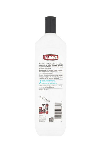 Weiman Glass Cook Top Cleaner Clear