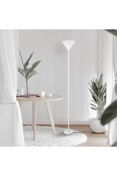 Home Box Elmira Floor Lamp White