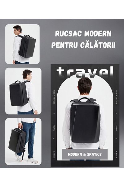 Versatyx Travel Backpack, Waterproof, Usb Port, Multi-pocket, Airline Cabin Compatible