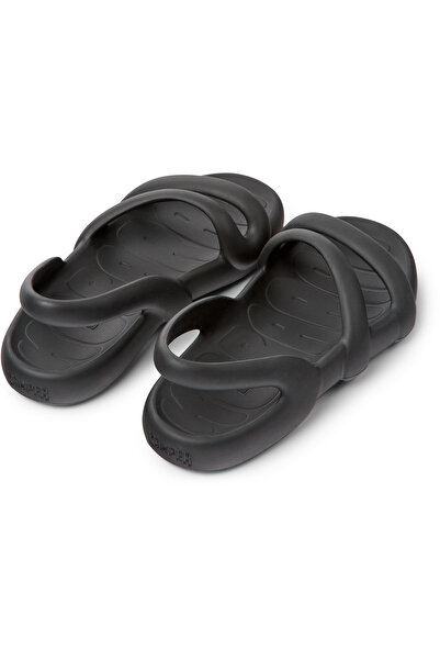 CAMPER Kobarah Flat, Men's Sandal, 43, Black