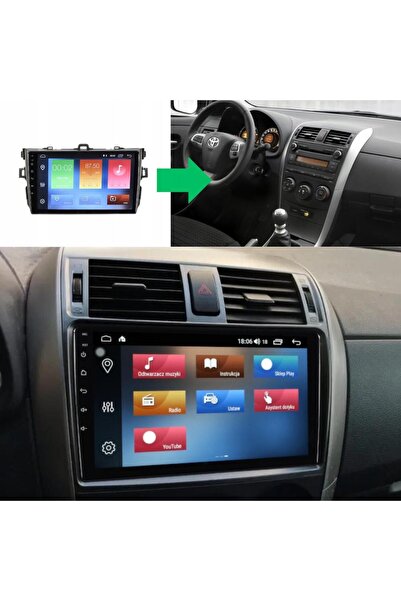 For-X Toyota Corolla Android Multimedya Sistemi 4-64 For-X (2007-2013)