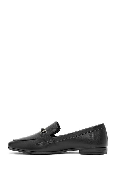 Derimod Pantofi pentru femei, 100% piele, cu cataramă neagră, din piele naturală, pentru bărbați, pantofi casual, zilnic