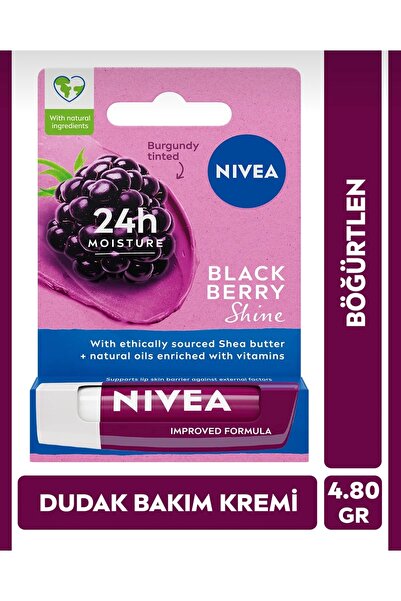 NIVEA Dudak Bakım Kremi 4,8gr - Böğürtlen