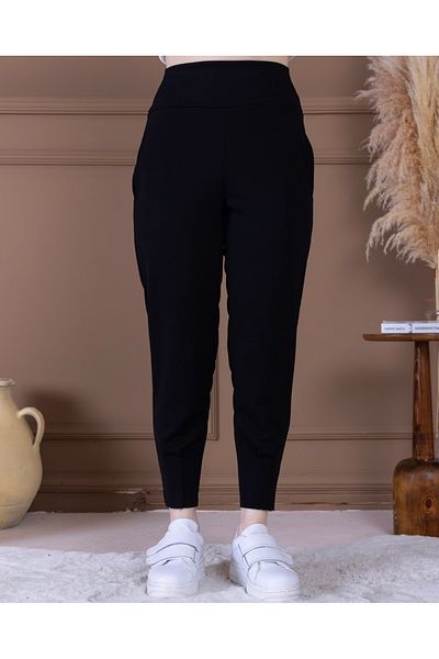 Kinzi Pleated Carrot Leg Pants