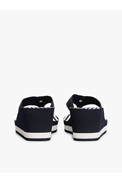 Tommy Hilfiger Th Stripes Wedge Beach Sandal Women's Slippers Fw0Fw08521Dw6