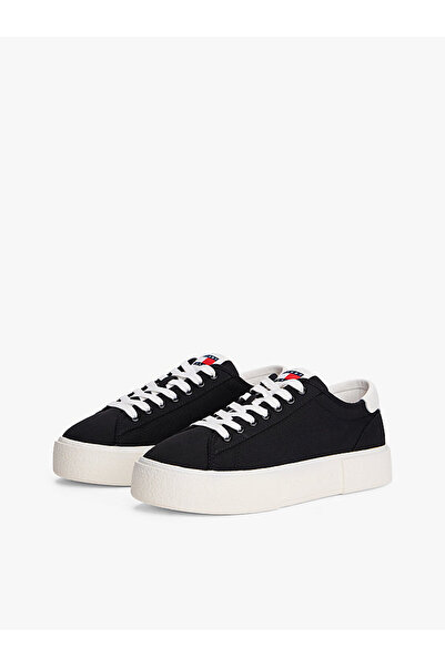 Tommy Hilfiger TJW FLATFORM CANVAS SNEAKER Kadın Sneaker EN0EN02792BDS