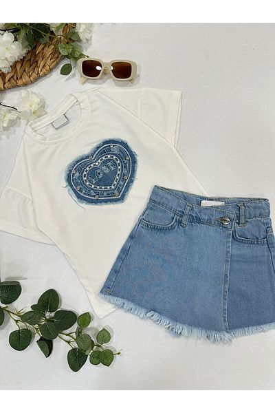 ChibuumKids GIRL'S SHORTS SET