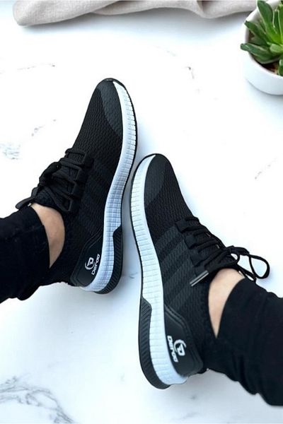 Scarpebutik Μαύρα - Unisex καλοκαιρινά ελαφριά καθημερινά αθλητικά παπούτσια για περπάτημα
