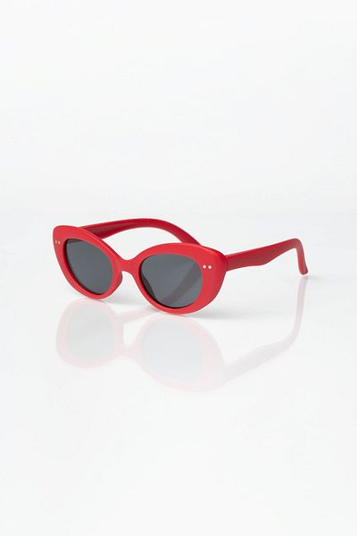 Banamio Tiara Baby Kids Uv400 Protection Sunglasses with Storage Case 1-4 Years (Red)