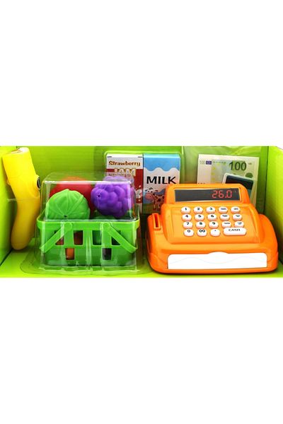 Emperium Orange Cash Register Market Set