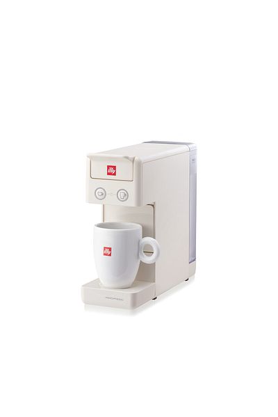 illy Y3.3 Single Serve Espresso and Coffee Capsule Machine - White