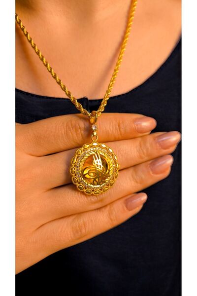 BEYZA DERELİ TAKI AKSESUAR 22 Ayar Fiziki Altın Kaplama Tek Sıra Zirkon Taşlı...