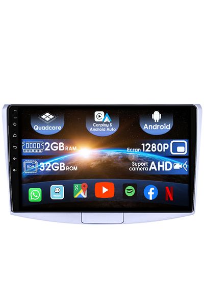 navi-it Dedicated Navigation Vw Passat B6/b7 2006, 2gb Ram 32gb Rom, Quad Core, Display 10" Ips, Android 14