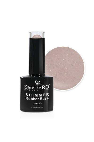 SensoPRO Milano Блестяща каучукова основа SensoPRO Milano - #33 Beige Glow, 1...
