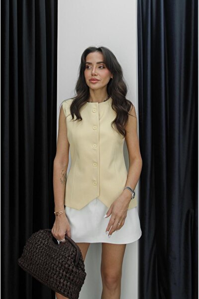 Havoş Yellow Carine Vest