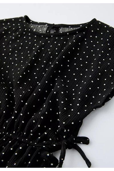 Zeyder Kids Girl's Polka Dot Jumpsuit