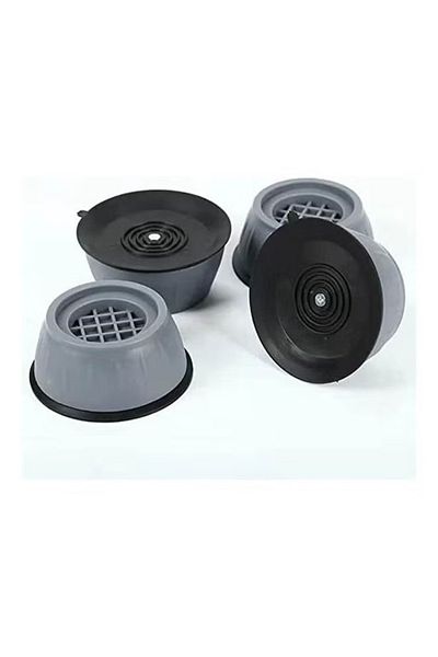 rexa 4 packs, universal washing machine foot mat Grey