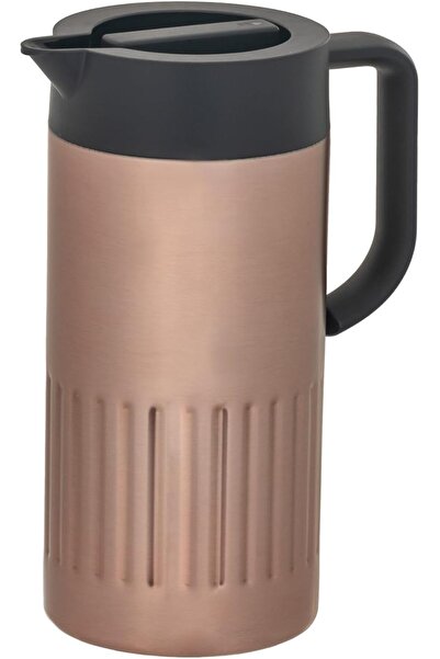 ALSAIF Coffee And Tea Vaccum Flask Steel Set / Leak-proof And Keeps Drinks Hot 1.0/1.0 Liter