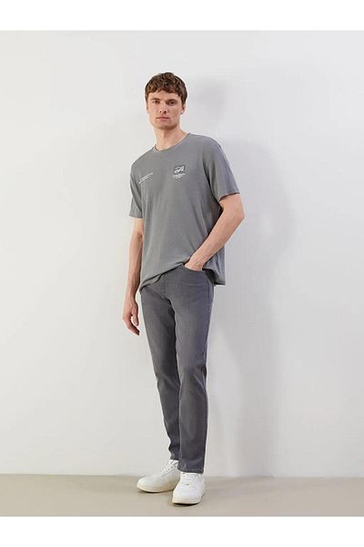 CLASSİCS MEN Ανδρικό τζιν παντελόνι Captiva Regular Fit Lycra 7280