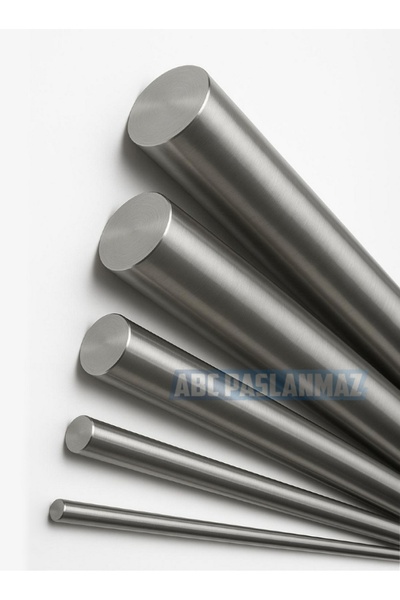 PÇS Paslanmaz Paslanmaz Çelik 304 Çubuk ( Mil ) Ø 12 Mm (1 METRE)