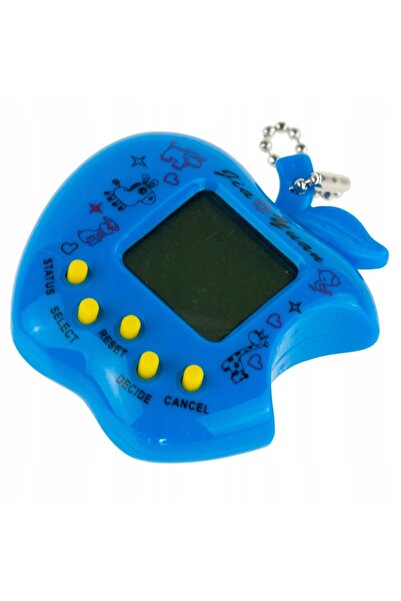 Ikonka Joc Electronic Interactiv Tamagotchi, 49 Jocuri, In Forma De Mar, 6 An...