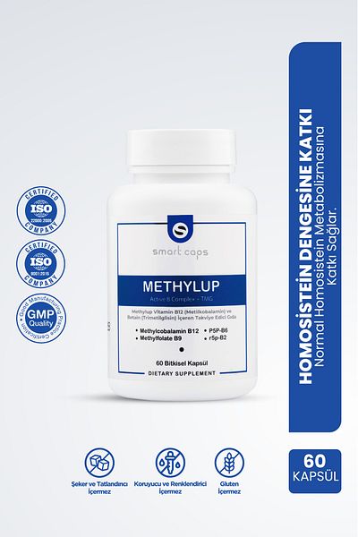 Smartcaps Methylup Active B Comlex+Tmg 60 Capsules