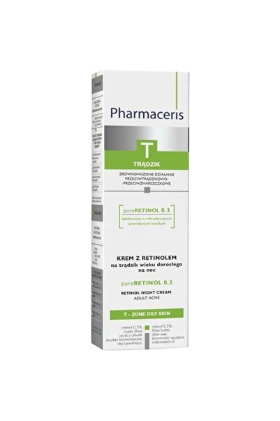 Pharmaceris Pure Retinol 0,3 Kırışıklık Ve Karşıtı Yağlı Ciltler Için Gece Kr...