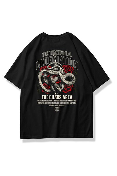 Trendiz Унисекс тениска The Territorial Redemption, черна