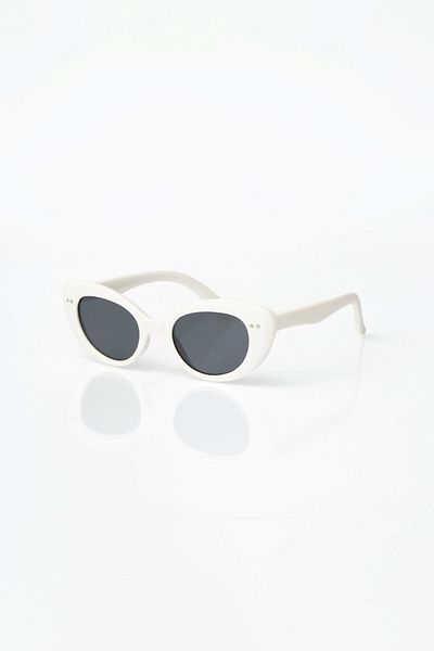 Banamio Tiara Baby Kids Uv400 Protection Sunglasses with Storage Case 1-4 Years (White)