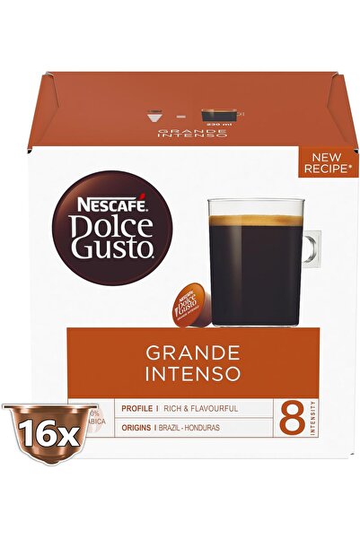Nescafe Dolce Gusto Grande Intenso Coffee Capsules, Box of 16 Servings