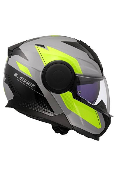 LS2 SCOPE 2 DURIA GRİ-NEON SARI KASK