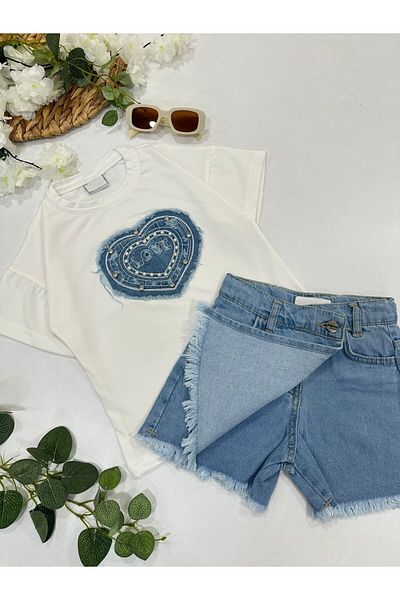 ChibuumKids GIRL'S SHORTS SET
