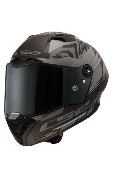 LS2 THUNDER KARBON GP AERO POLAR SİYAH KASK