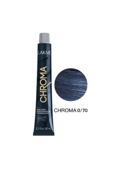 Lakme Chroma Hair Color 0/70 - Blue - 60 ml